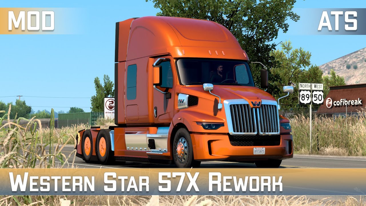 Western Star 57X Rework for ATS 1.46 by Sherman - YouTube