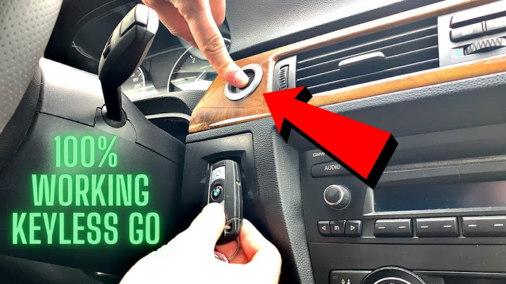 Crazy Keyless Go Activation Trick For Your BMW E90 E60 E70