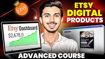 Etsy Digital Products Masterclass 2025 | Create & Sell Templates, Ebooks & More on Etsy