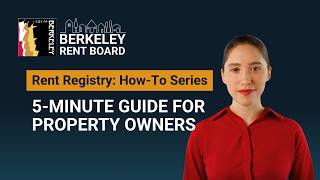 Rent Registry 5-Minute Guide for Property Owners