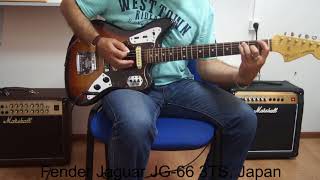Fender Jaguar Jg-66 3Ts, Japan Demo