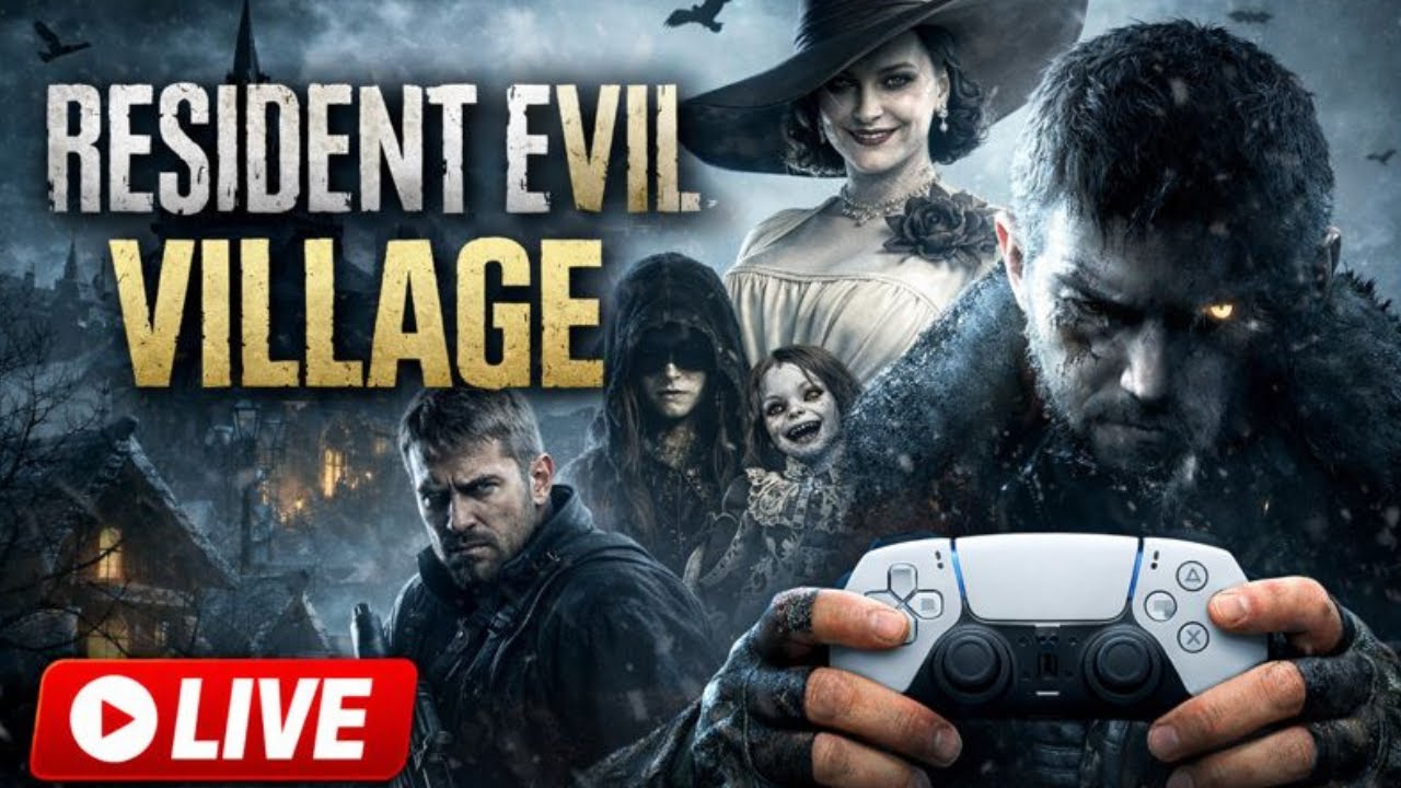 LIVE Resident Evil Village (2) | ROAD TO 1K 