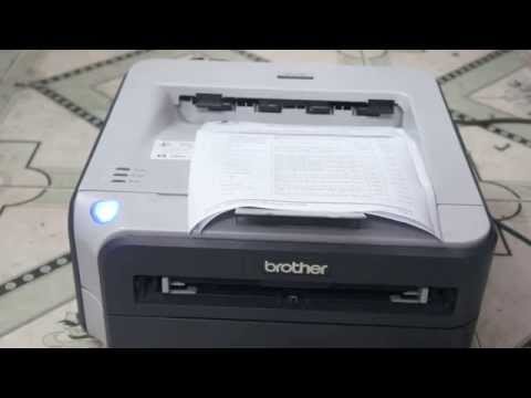 Video Video test máy in cũ brother HL 2140 chạy tốt giá rẻ... - youtube