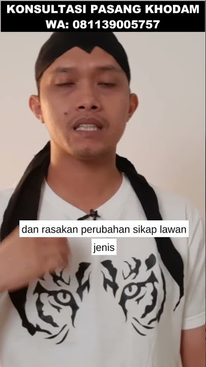 Khodam Selasa Legi Bikin Lawan Jenis Klepek-klepek!!