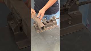 Diy homemade tools #metalworking #vise #clamps