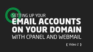 cPanel email set up on your domain