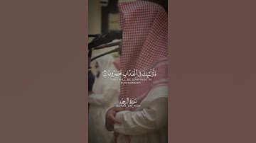 فَسُبْحَانَ اللَّهِ حِينَ تُمْسُونَ وَحِينَ تُصْبِحُونَ 🥹🤍 القارئ محمد اللحيدان