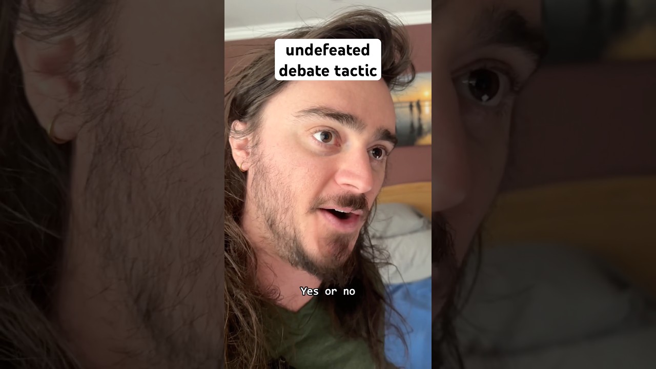 how to win a debate with one question #shorts #comedy #funny