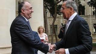 С.Лавров и Э.Мамедъяров| Sergey Lavrov and Elmar Mammadyarov