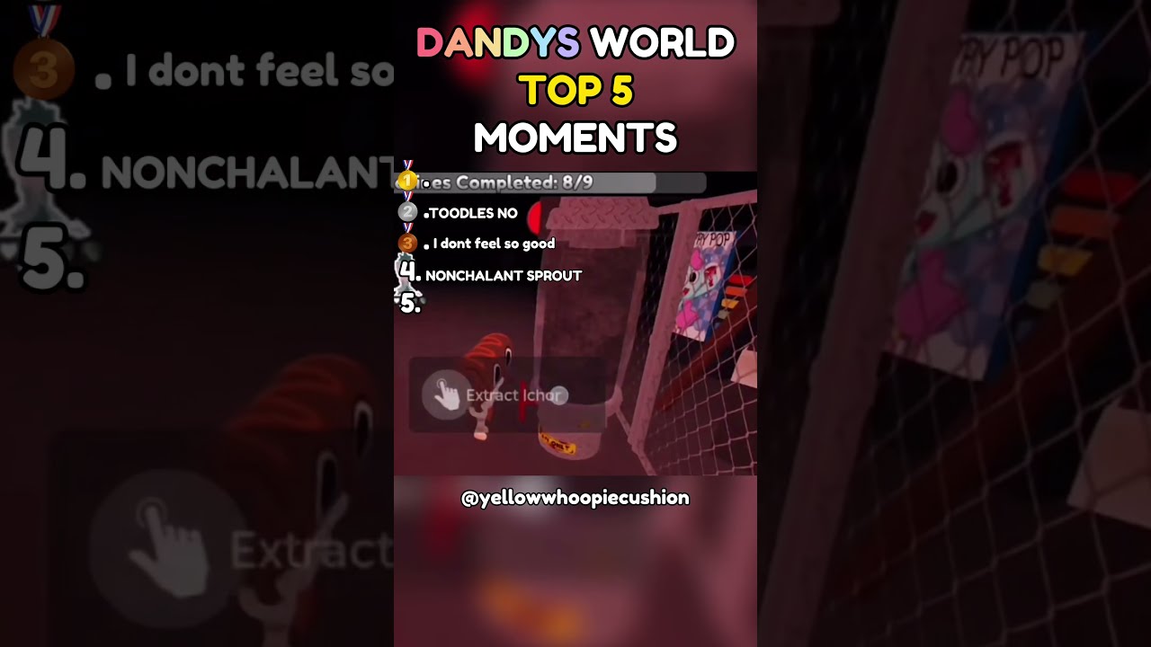 Top 5 Moments 27 Dandy S World Roblox Dandysworld Dandysworldroblox Dandysworldmeme