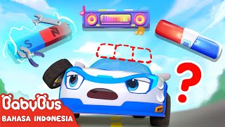 🚨Dimana Sirene Mobil Polisi ? | Kartun Mobil Polisi | Truk Monster | BabyBus Bahasa Indonesia