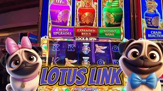 We Get ALL THREE BONUSES - Which One is Best?! Lotus Link Soul of Egypt Slot Machine | Gambling Pugs
