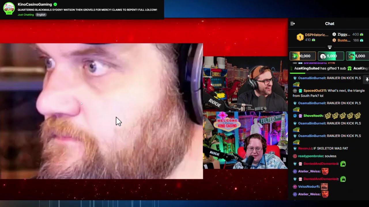 Kino Casino REact to The Quartering live streams, Roasting him and Melonie Mac