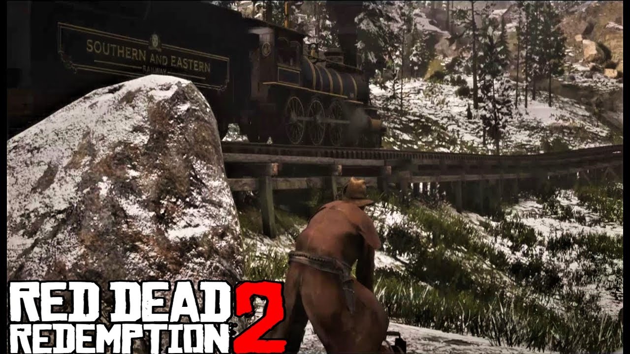 (TRAIN ROBBERY) Red Dead Redemption II EP#4 Who Is Leviticus Cornwall ...