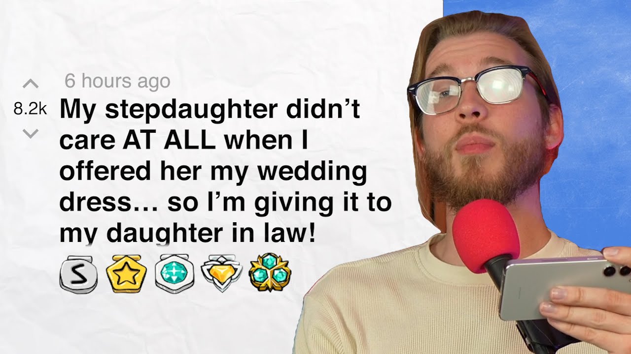 My stepdaughter didn’t care  when I offered her my wedding dress…I’m giving it to my daughter in law