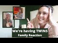 We're having TWINS – Family reaction!!