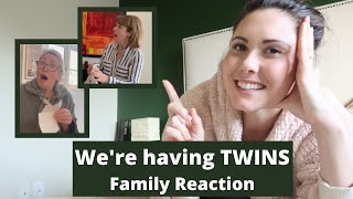 We're having TWINS – Family reaction!!