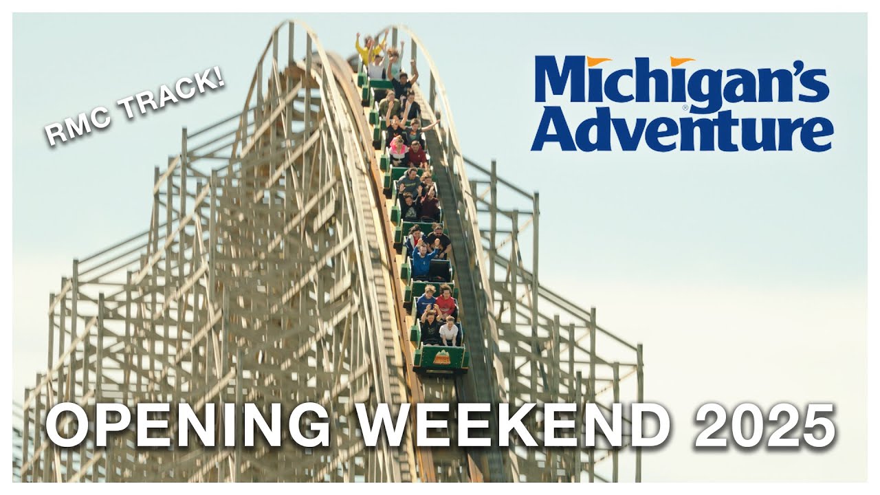 Что НОВОГО на фестивале Michigan's Adventure 2025? Открытие фестиваля!