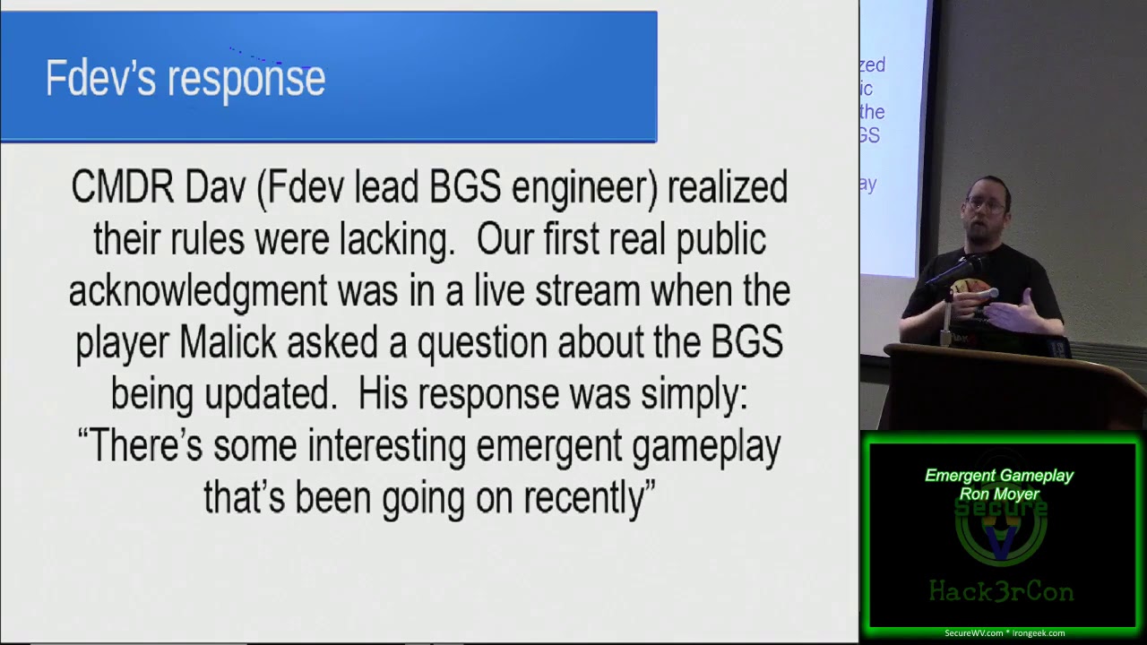 Speaker18 Emergent Gameplay Ron Moyer