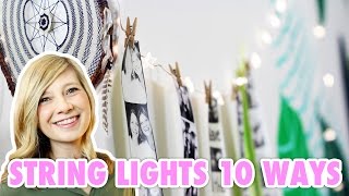 10 Ways to Decorate with String Lights - HGTV Handmade
