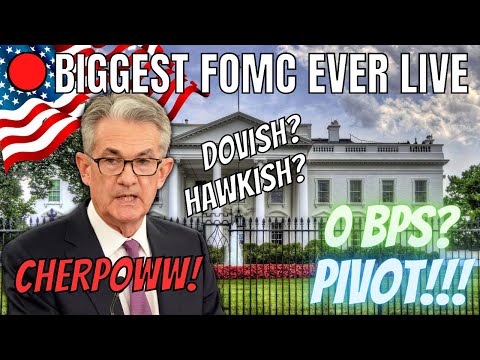 Live: BIGGEST FOMC Interest Rate Hike EVER | FED Chairman POWELL Speaks!!!!