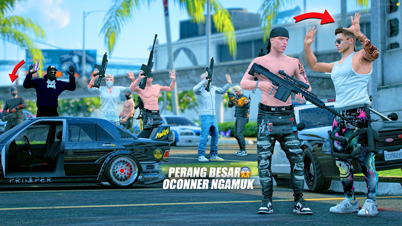 MISI BESAR KELUARGA OCONNER BERHASIL MENANGKAP MEMBUNUH PENGHIANAT - GTA 5 ROLEPLAY
