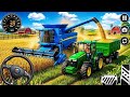Modern Farm Tractor Driving Games Gameplay Real Farming 