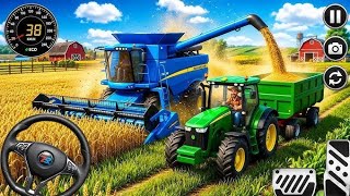 Modern Farm Tractor Driving Games - Gameplay | Real Farming Tractor Simulator (Android)  screenshot 3