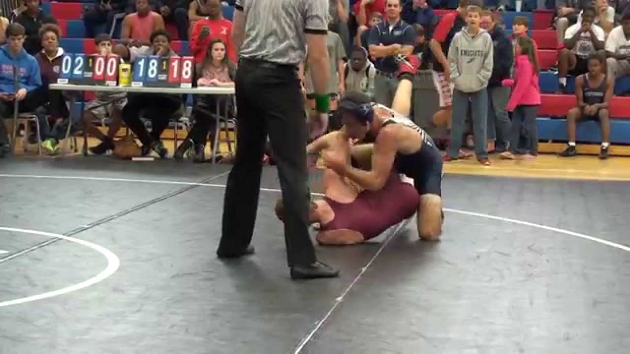 Dean Baynon Wrestling 11/2014 vs Cross Creek