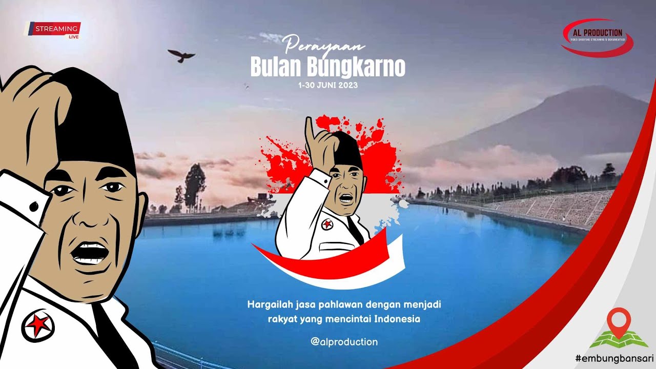 PENTAS SENI MEMPERINGATI BULAN BUNG KARNO II Embung Bansari 2023