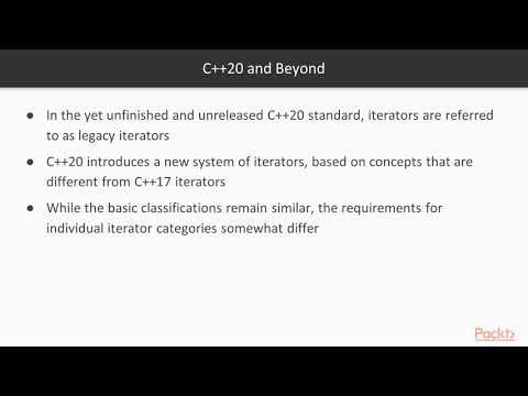 C++ Standard Template Library in Practice : Iterators | packtpub.com
