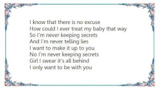 Babyface - Never Keeping Secrets Lyrics