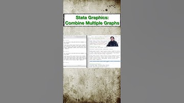Stata Graphics: Combine Multiple Graphs Into A Single Graph