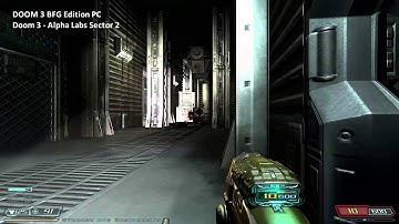 Doom 3 BFG Edition PC - Alpha Labs Sector 2 [Level 6 - Part 1/1]