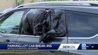 Multiple car break-ins at Milwaukee senior apartment complex