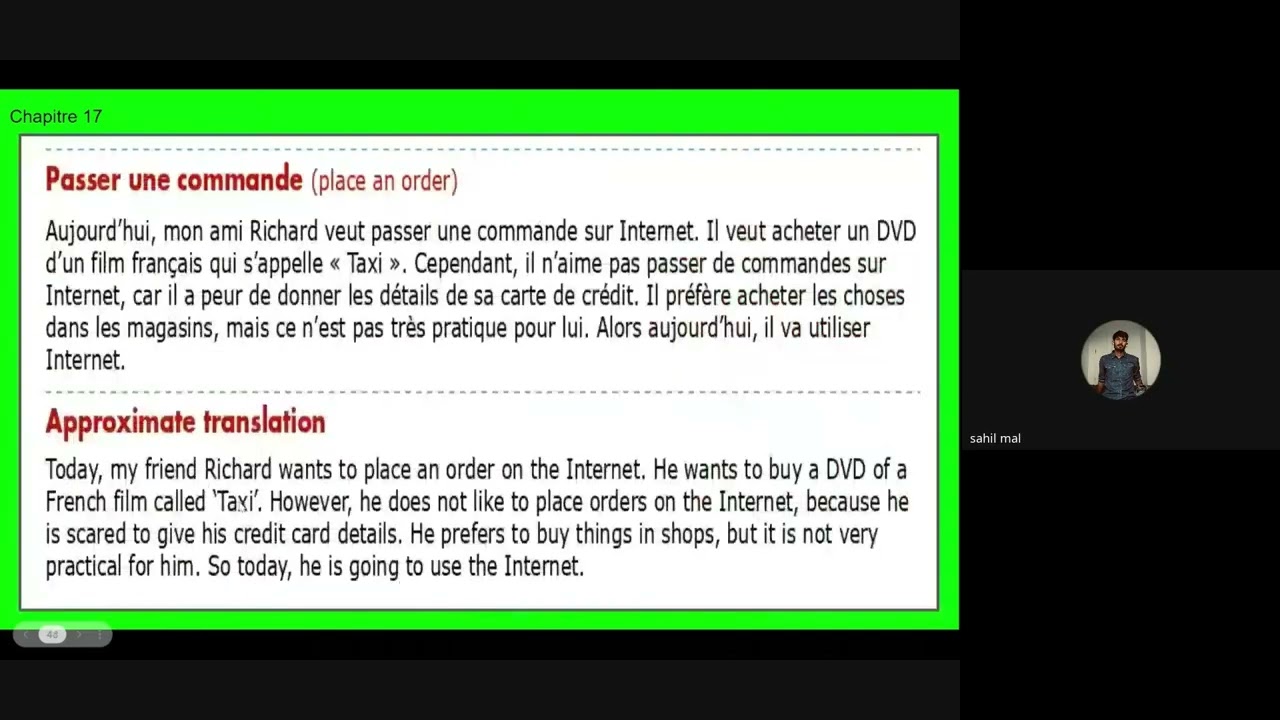 French class 22 Feb 2026