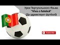 Урок Португальского Языка: &quot;Viva o futebol&quot; (Да здравствует футбол!)