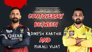 Shocking Reason Behind Dinesh Karthik And Murali Vijay Fight!!!