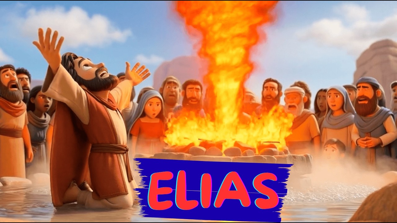Elias e os Profetas de baal -  Musica infantil Gospel