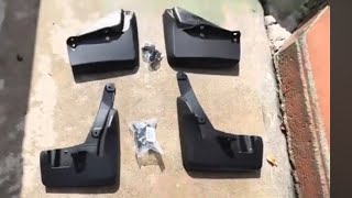 2024 Crosstrek Wilderness Splash Guard Installation Tutorial part #J101SFN300