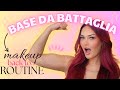BASE MAKEUP DA BATTAGLIA 💪🏻⚠️ BACK TO...ROUTINE #makeuptutorial #backtoschool