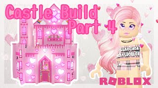  PRINCESS SKY CASTLE SPEED BUILD PART 4  ADOPT ME (ROBLOX) Leah Ashe Castle