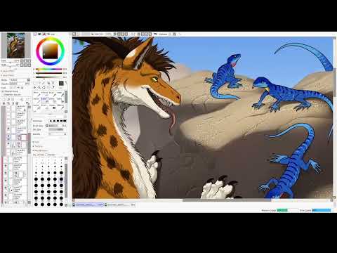Fluffy intruder (timelapse)