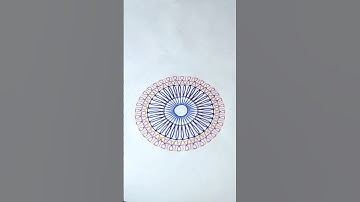 Quick SpiroArt #satisfying #spirograph #shorts #drawing #youtubeshorts #artwork #skills #art #asmr