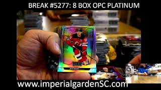 BREAK #5277 : 8 BOX 2024-25 #upperdeck O-PEE-CHEE PLATINUM HOBBY NHL HOCKEY CASE BREAK