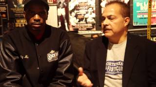 In the Ring with Hector Sanchez - Interview with Undercard headliner Mo Hooker