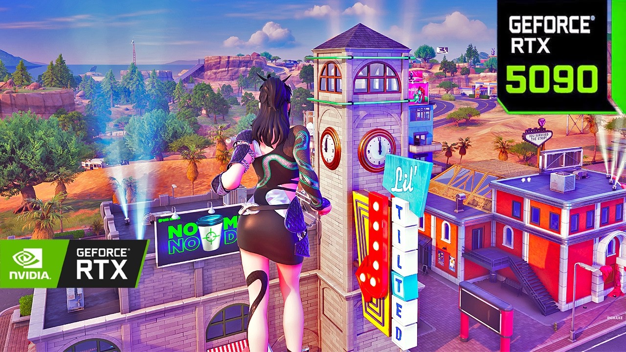 Fortnite 4K Max Graphics Zero Build Gameplay | Slayer Charlotte