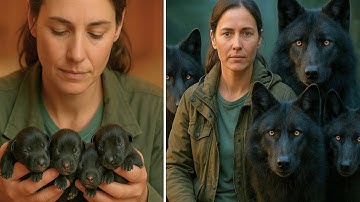 She Raised 4 Puppies for 4 Months. The Vet Said They Were Wolves
