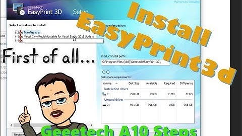 Simple STEPS! Setup EasyPrint3D for your Geeetech A10