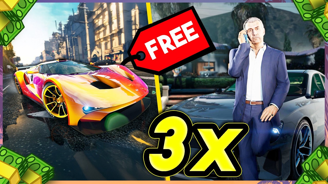 🔥 3X GELD & GRATIS FMJ SUPERSPORTWAGEN - GTA EVENTWOCHE